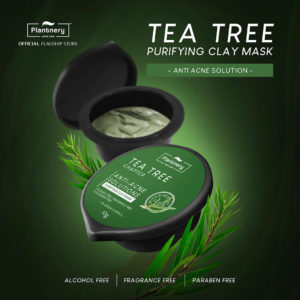 PLANTNERY PURIFYING CLAY MASK TEA TREE PACK 21