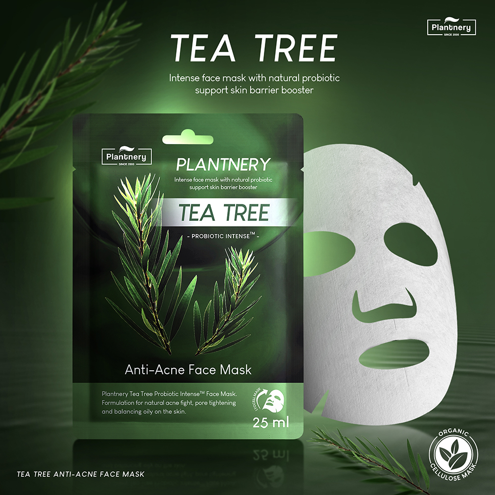 Plantnery Tea Tree Probiotic Intense Face Mask 25 ml 2