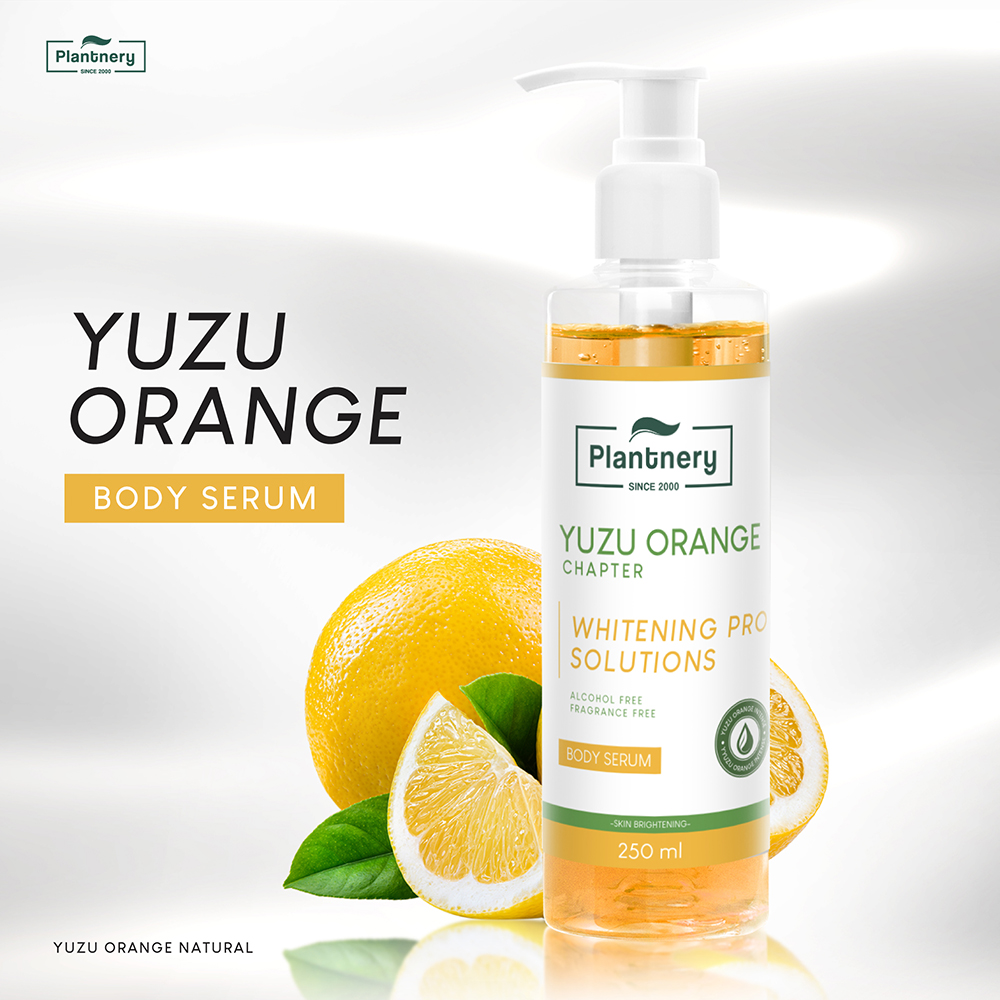Plantnery Yuzu Orange Body Serum